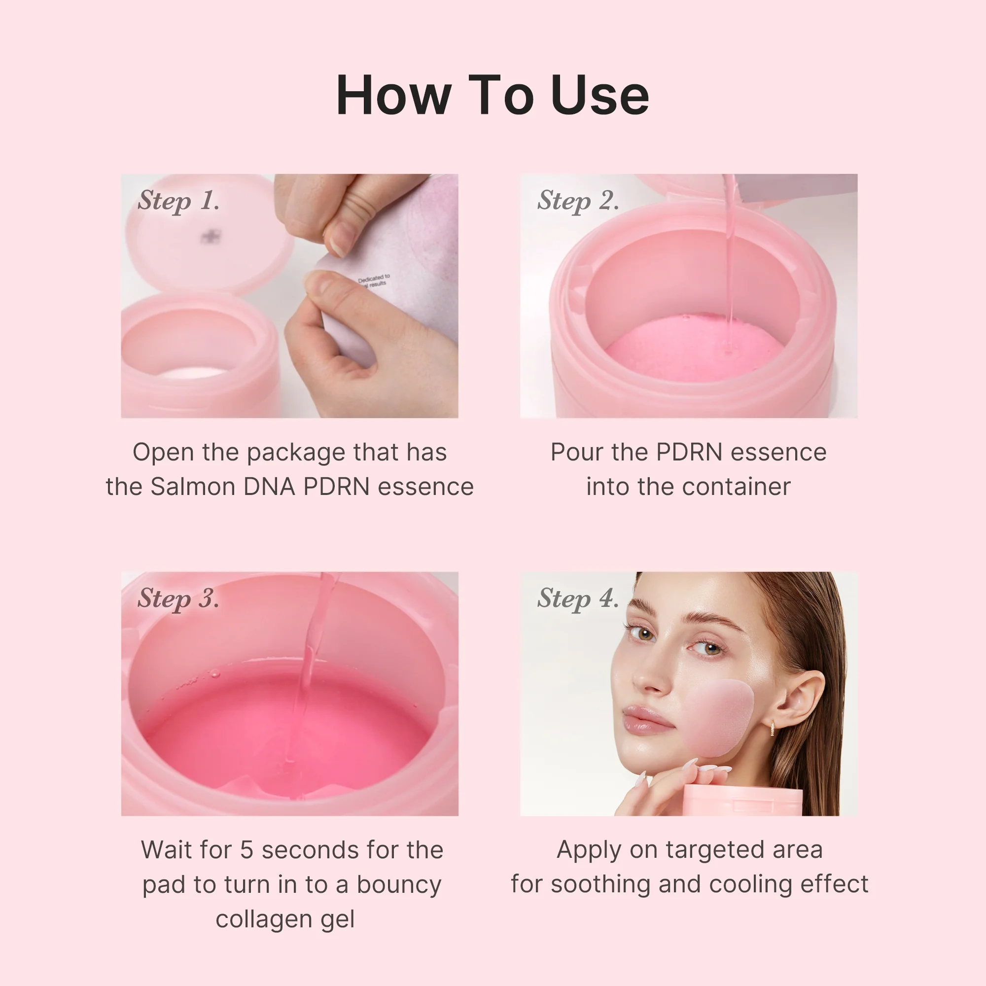 [GIFT] PDRN Pink Collagen Gel Toner Pad - Image 7