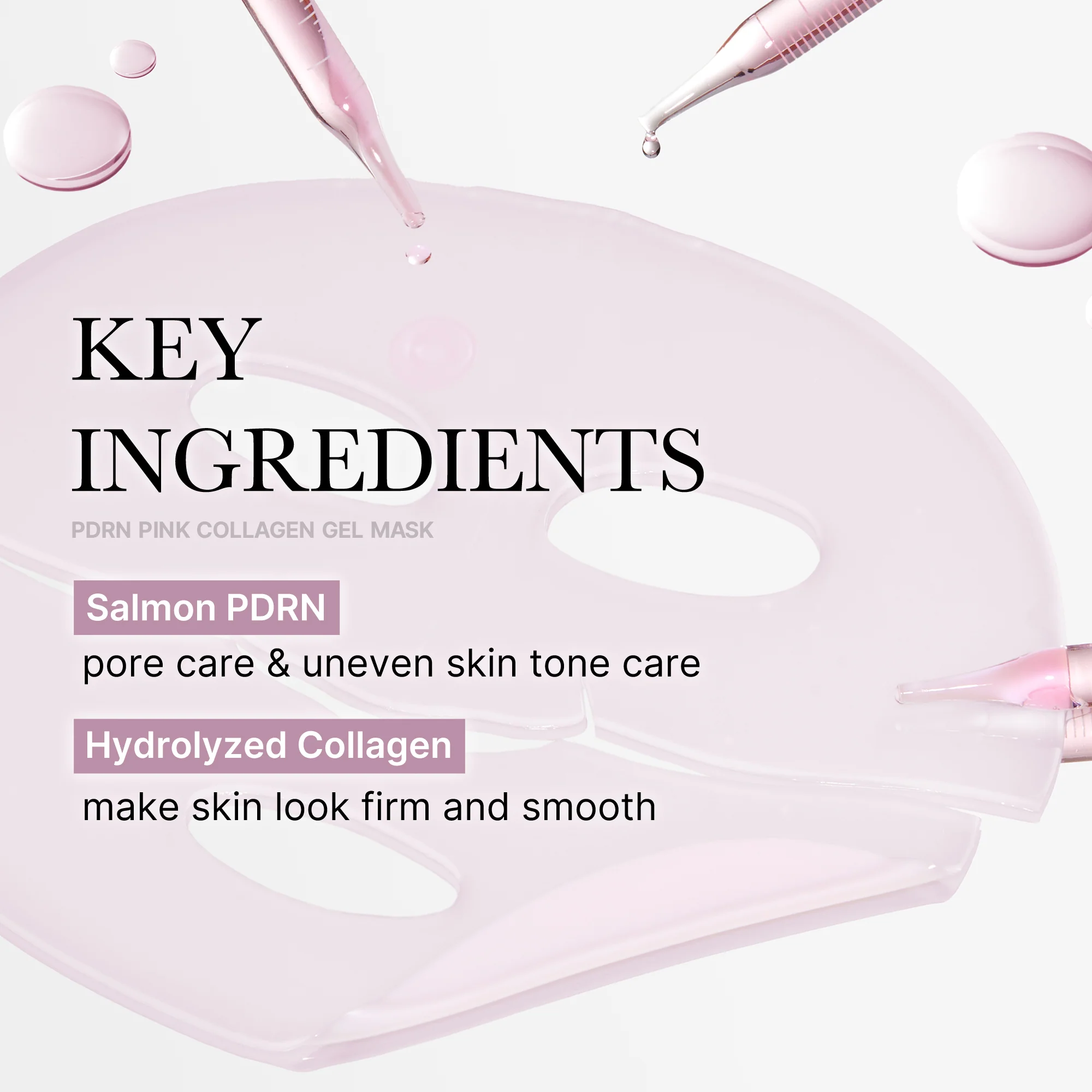 Salmon PDRN Pink Collagen Jelly Gel Mask - Image 5