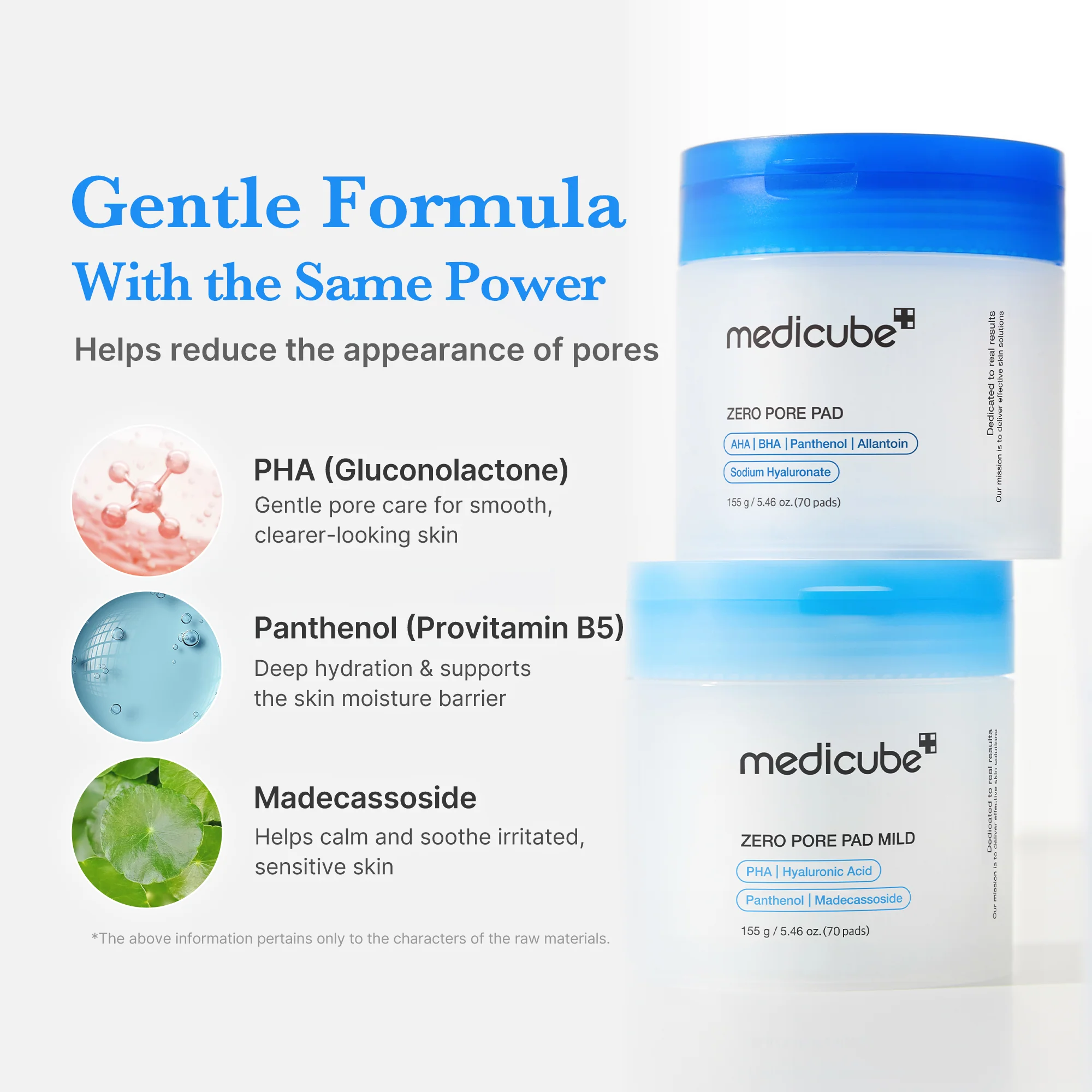 Zero Pore Madecassoside Pads (Mild) - Image 4